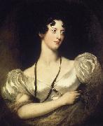 Sir Thomas Lawrence Portrait of Miss Caroline Fry oil on canvas
